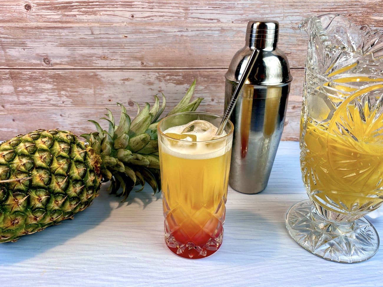 Alkoholfreie Cocktails - Einfache alkoholfreie Cocktail-Ideen 3 Virgin sunrise cocktail