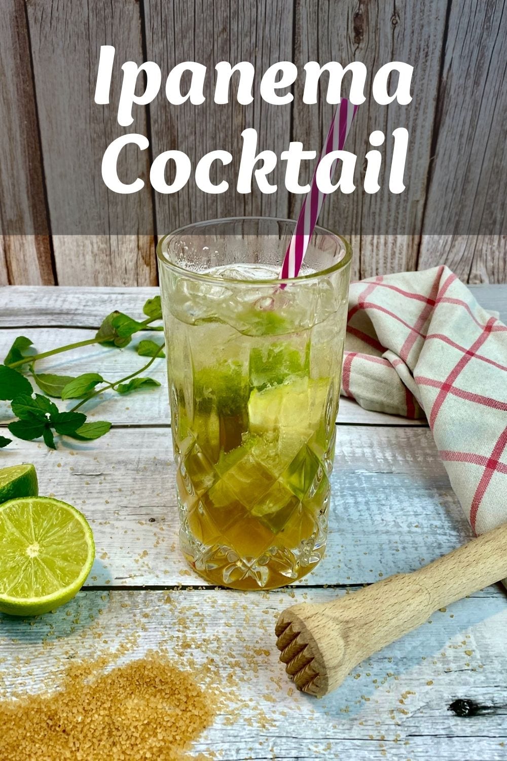 Ipanema Cocktail - Der Alkoholfreier Caipirinha Cocktail