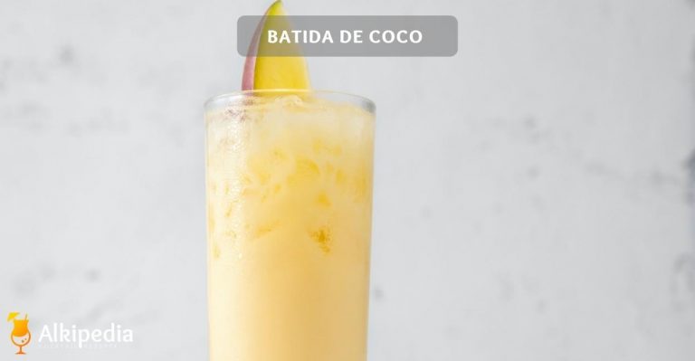 Batida de coco cocktail – rezept für einen tropischen kokostraum