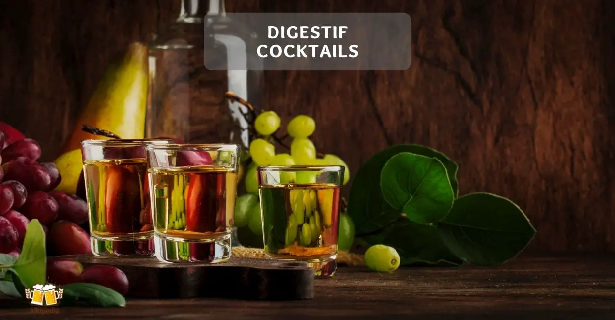 Digestif cocktails