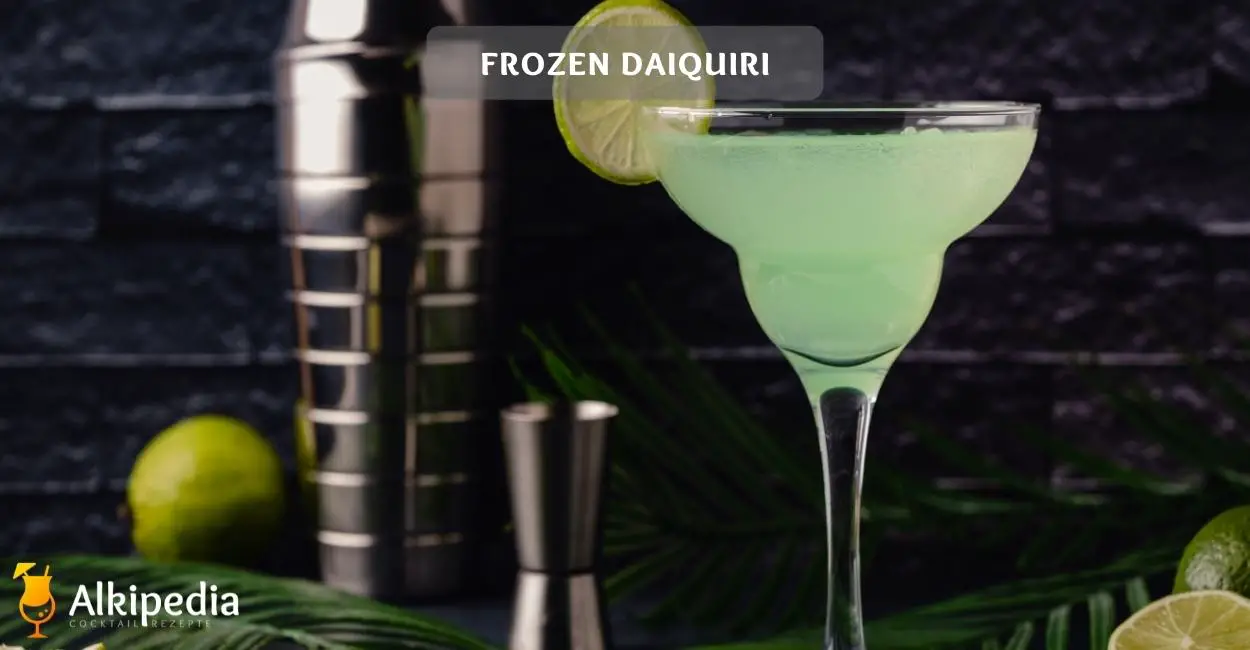 Frozen daiquiri – ein halbgefrorener cocktail für den sommer