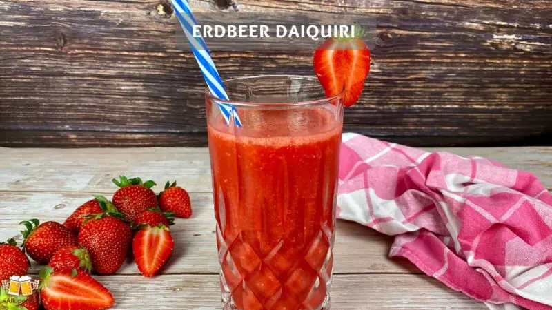 Virgin Erdbeer Daiquiri - Alkoholfreier Erdbeer Cocktail