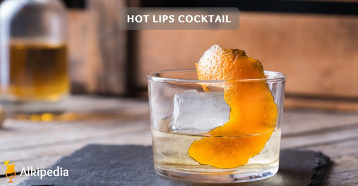 Hot lips cocktail