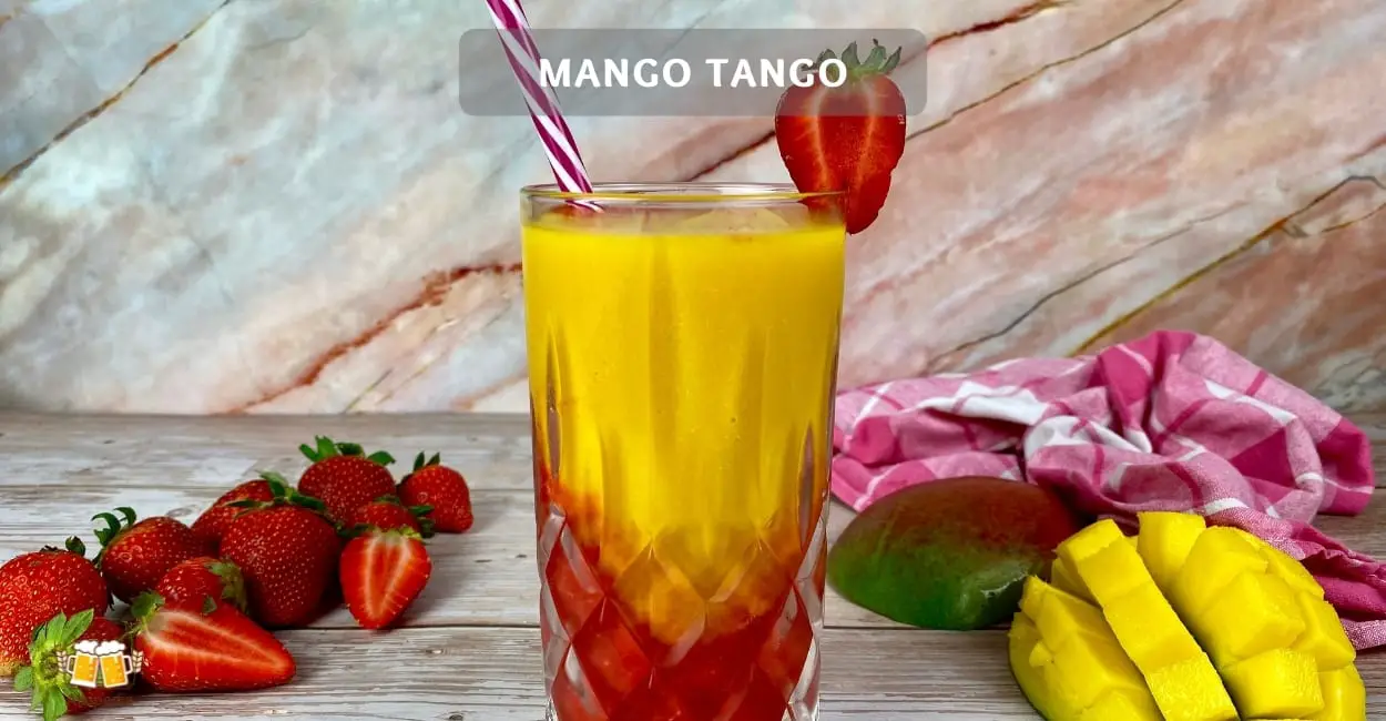 Klassischer mango tango cocktail