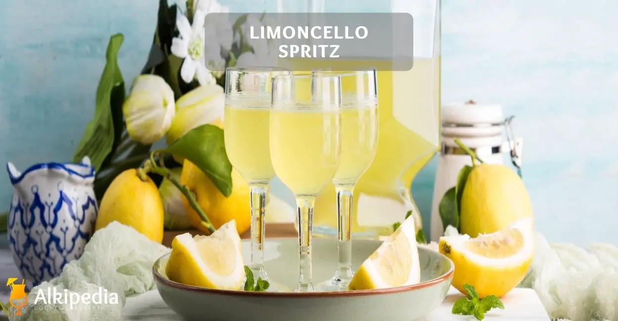 Limoncello spritz – sommerlicher spritz mit zitronenaroma