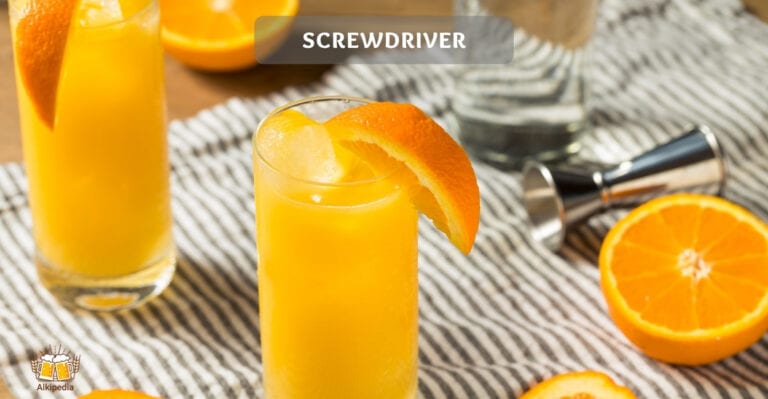 Screwdriver – der klassiker aus wodka und orangensaft