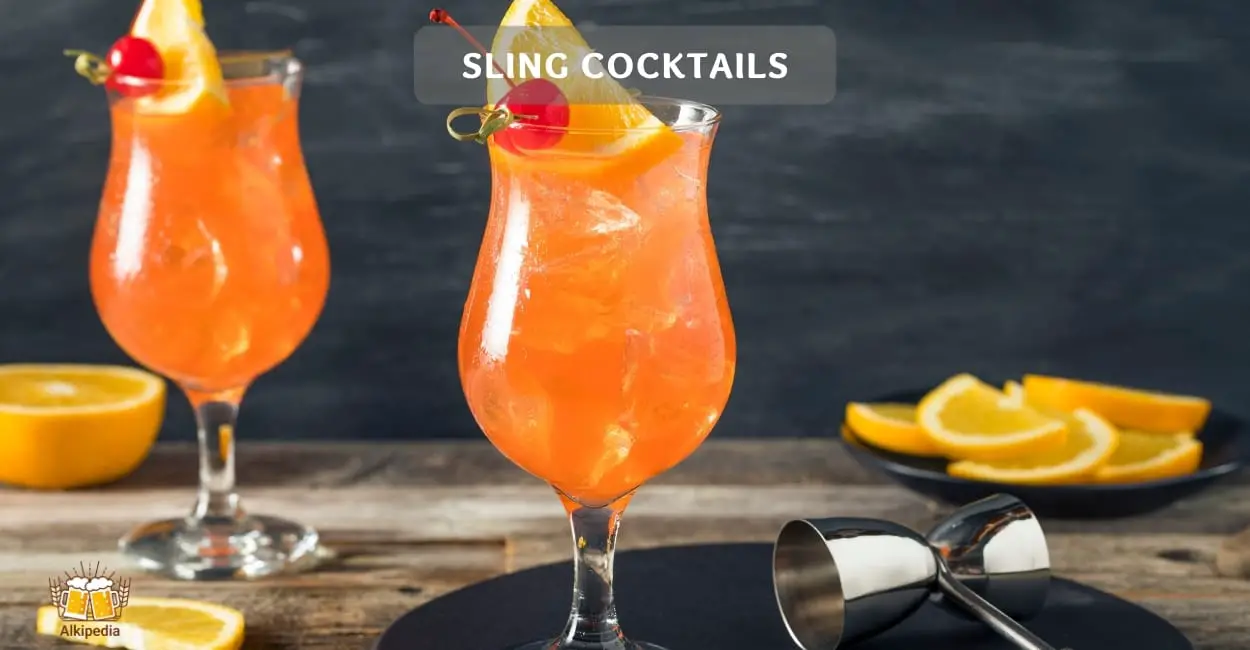 Sling cocktails – urgesteine der alkoholischen mixgetränke