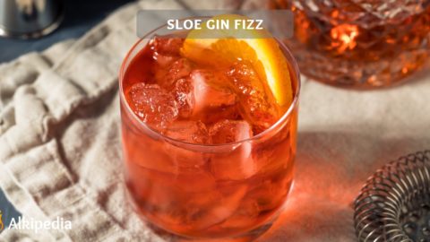Sloe Gin Fizz - ein Cocktail der besonderen Art