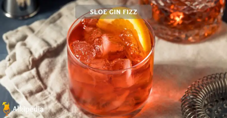Sloe gin fizz – ein cocktail der besonderen art