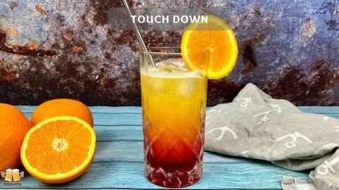 Der Touch Down Cocktail – Volle Punktzahl beim Geschmack