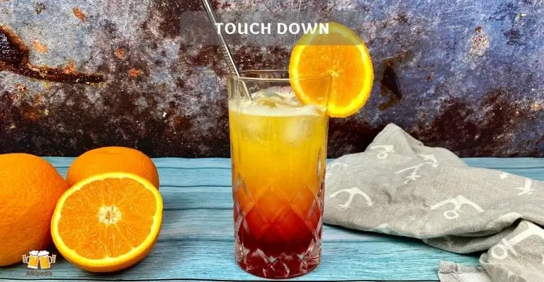 Der touch down cocktail – volle punktzahl beim geschmack